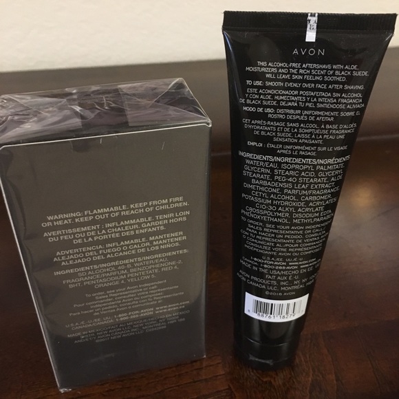 (Sold) Available Soon Black Suede Cologne - Picture 4 of 4